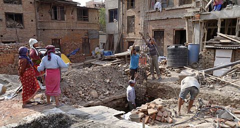 Rebuilding Bhaktapur, Nepal