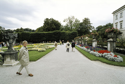Mirabellgarten, a formal park, Salzburg