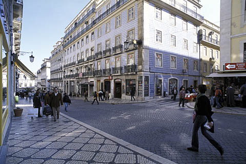 Pedestrian street, Lisbon