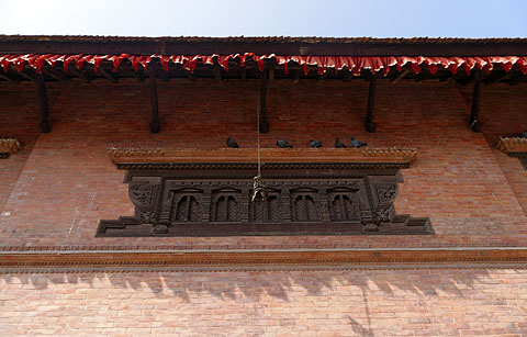 Traditional carved windows, Bhaktapur, Nepal