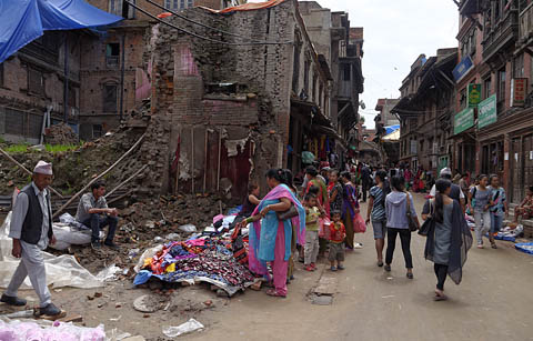 After the Earthquake, Bhaktapur, Nepal