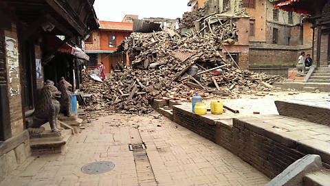 After the Earthquake, Bhaktapur, Nepal