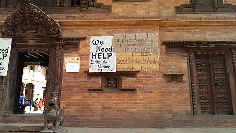 After the Earthquake, Bhaktapur, Nepal