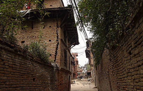 After the Earthquake, Bhaktapur, Nepal