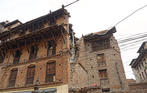 After the Earthquake, Bhaktapur, Nepal