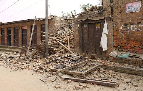 After the Earthquake, Bhaktapur, Nepal