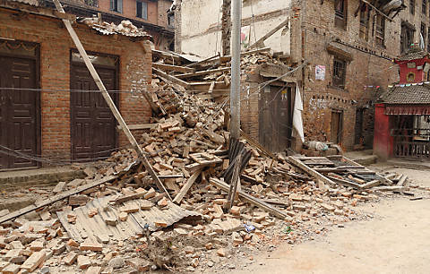 After the Earthquake, Bhaktapur, Nepal