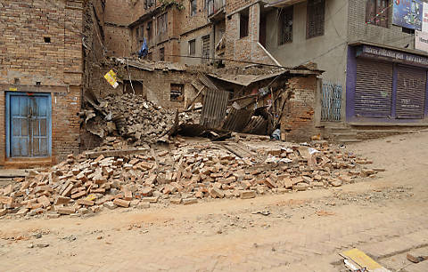 After the Earthquake, Bhaktapur, Nepal