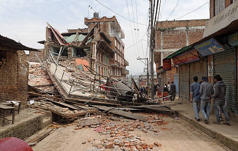 After the Earthquake, Bhaktapur, Nepal