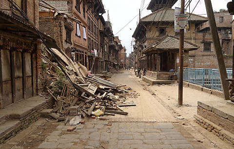 After the Earthquake, Bhaktapur, Nepal