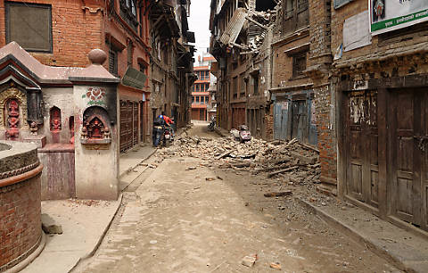 After the Earthquake, Bhaktapur, Nepal