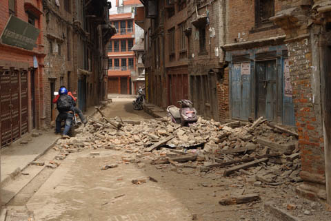 After the Earthquake, Bhaktapur, Nepal