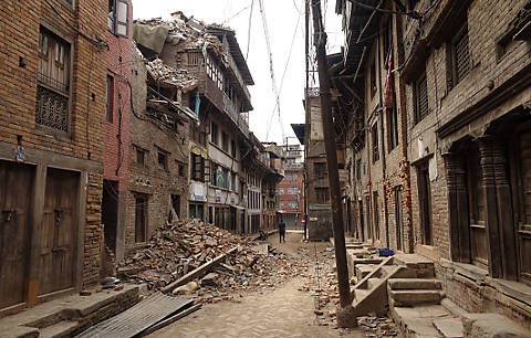 After the Earthquake, Bhaktapur, Nepal