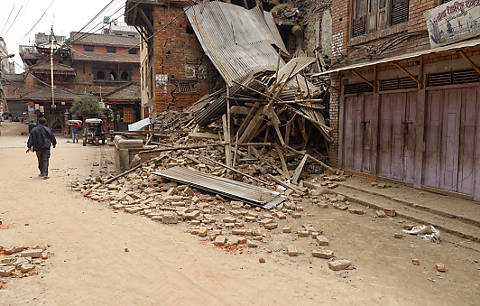 After the Earthquake, Bhaktapur, Nepal