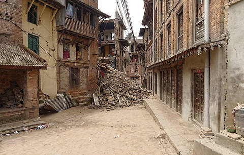 After the Earthquake, Bhaktapur, Nepal