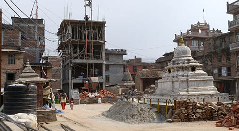 Rebuilding Bhaktapur, Nepal