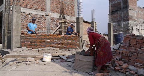 Rebuilding Bhaktapur, Nepal