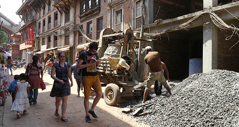 Rebuilding Bhaktapur, Nepal