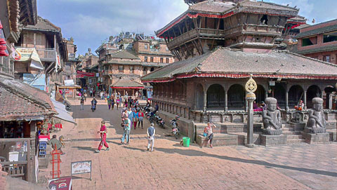 Bhaktapur's Dattatraya Square