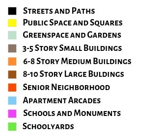 b4place 3D extrusion Reference District